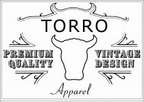 torro, vintage design, premium quality apparel