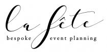 La Fête bespoke event planning