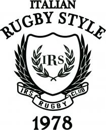 italian rugby style irs rugby club 1978