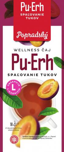 Popradský WELLNESS ČAJ Pu-Erh SPAĽOVANIE TUKOV