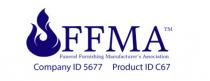 FFMA Funeral Furnishing Manufacturer's Association Company ID 5677 Product ID C67