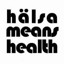 hälsa means health