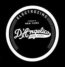 ELECTROZINC FORGED IN NEW YORK D'ANGELICO NEW YORK