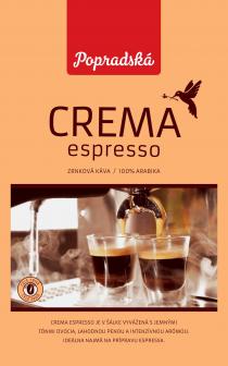 Popradská CREMA espresso