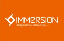 IMMERSION imagination, interaction.