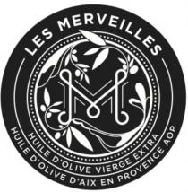 M LES MERVEILLES HUILE D'OLIVE VIERGE EXTRA HUILE D'OLIVE D'AIX EN PROVENCE AOP