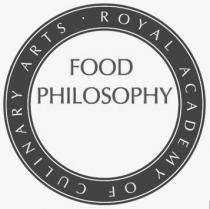 ROYAL ACADEMY OF CULINARY ARTS FOOD PHILOSOPHY