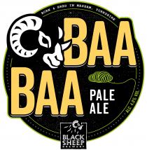 BORN & BRED IN MASHAM, YORKSHIRE BAA BAA PALE ALE BLACK SHEEP BREWERY