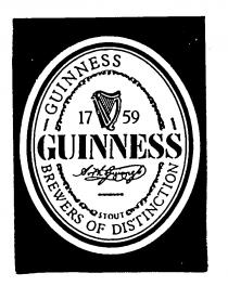 GUINNESS 17 59 GUINESS BREWERS OD DISTINCTION