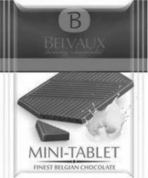 BELVAUX MINI-TABLET FINEST BELGIAN CHOCOLATE