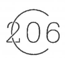 206 C