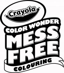 CRAYOLA COLOR WONDER MESS FREE COLOURING