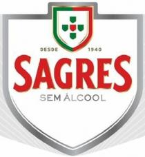 SAGRES DESDE 1940 SEM ÁLCOOL