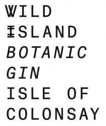 Wild Island Botanic Gin Isle of Colonsay