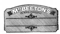 MRS BEETON'S SPECIAL VICTORIAN