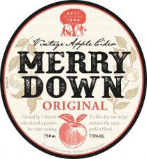 MERRYDOWN ORIGINAL Vintage Apple Cider ESTD 1946