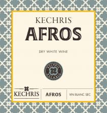 KECHRIS AFROS DRY WHITE WINE VIN BLANC SEC