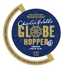 Charlie Wells Globe Hopper Indian Pale Ale 4.5% Journey into a world of a passionately brewed beer, inspired by the travels and imagination of Charlie Wells