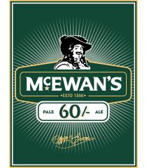 McEWAN'S ESTD. 1856 60/- PALE ALE