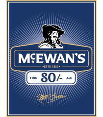 McEWAN'S ESTD. 1856 80/- PALE ALE