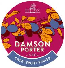 GRIFFIN BREWERY FULLER'S CHISWICK DAMSON PORTER ALC 4.6% VOL SWEET FRUITY PORTER