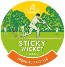 GRIFFIN BREWERY FULLER'S CHISWICK STICKY WICKET ALC 4.7% VOL TROPICAL PALE ALE