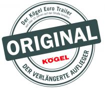 Der Kögel Euro Trailer seit über 10 Jahren auf der Straße bewährt ORIGINAL KÖGEL DER VERLÄNGERTE AUFLIEGER