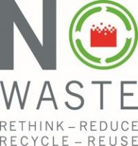 RETHINK REDUCE RECYCLE REUSE NO WASTE