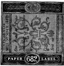 PAPER 682 LABEL.