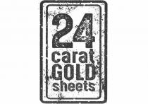 24 carat gold sheets