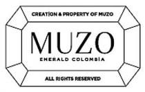 CREATION & PROPERTY OF MUZO MUZO EMERALD COLOMBIA ALL RIGHTS RESERVED