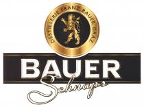 BAUER Schnaps DESTILLERIE FRANZ BAUER GRAZ