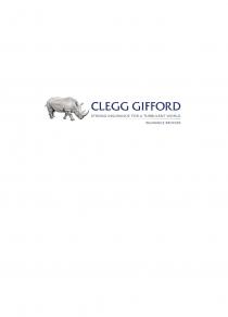 CLEGG GIFFORD STRONG INSURANCE FOR A TURBULENT WORLD INSURANCE BROKERS