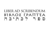 LIBER AD SCRIBENDUM ΒΊΒΛΟΣ ΓΡΑΠΤΈΑ