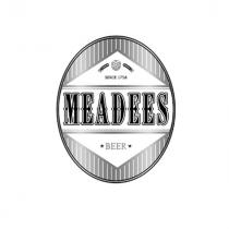 MEADEES SINCE 1758 BEER