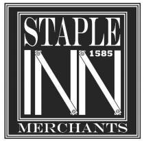 STAPLE INN MERCHANTS 1585