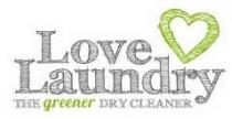 LOVE LAUNDRY THE greener DRY CLEANER