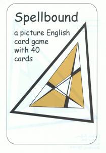 Spellbound a picture English card game with 40 cards