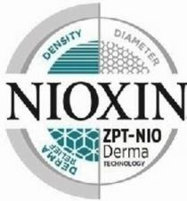 NIOXIN DENSITY DIAMETER DERMA RELIEF ZPT-NIO Derma TECHNOLOGY