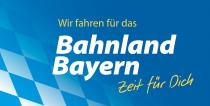 Wir fahren für das Bahnland Bayern Zeit für Dich