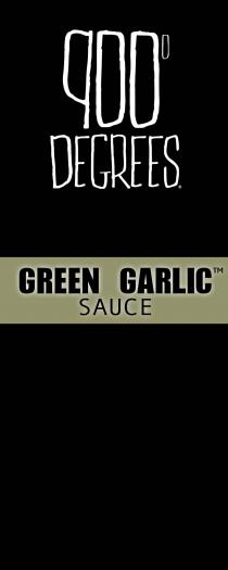 900° Degrees Green Garlic Sauce