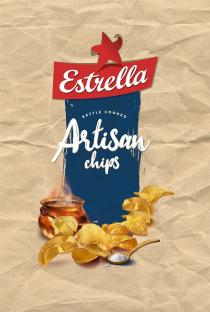 Estrella KETTLE COOKED Artisan chips