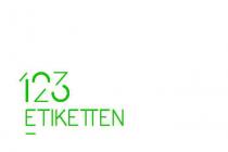 123 ETIKETTEN