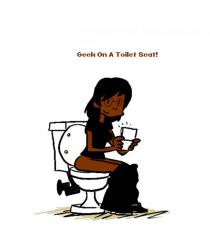 The Geek On The Toilet Seat