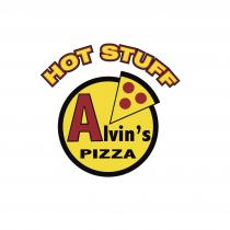 HOT STUFF Alvin's PIZZA