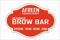 Afreen fashion & beauty Designer Brow Bar threading tinting waxing henna