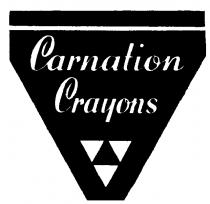 Carnation Crayons