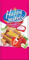 Happy wafers Strawberry & yoghurt 180g