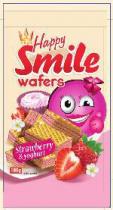 Happy Smile wafers Strawberry & yoghurt 180g