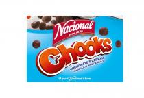 NACIONAL DESDE 1849 CHOOKS CHOCOLATE E CEREAIS CHOCOLATE AND CEREALS